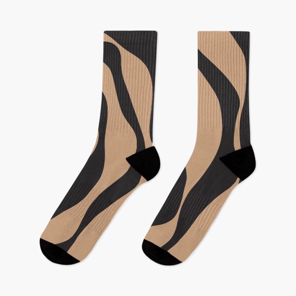 Item preview, Ebb and Flow 4 in Black and Tan designed and sold by LAEC-Shop.