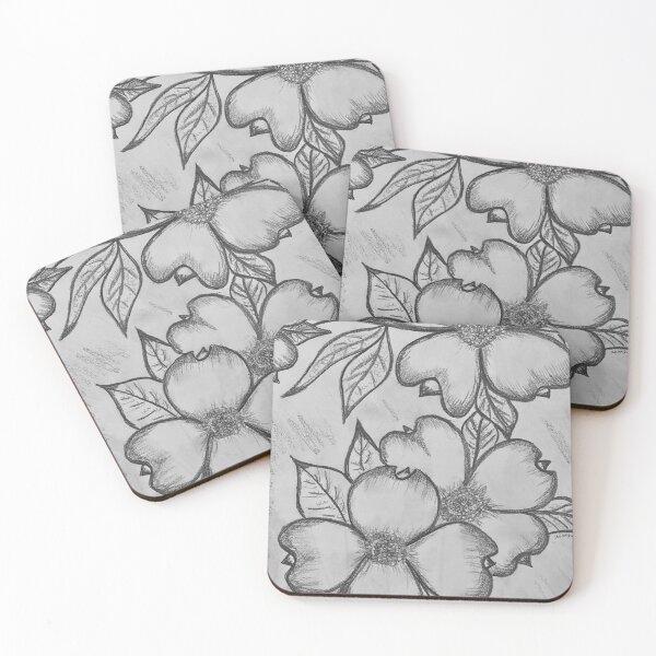 Item preview, Sketch of DogWood Flowering Tree designed and sold by Lisza Anne McKee.