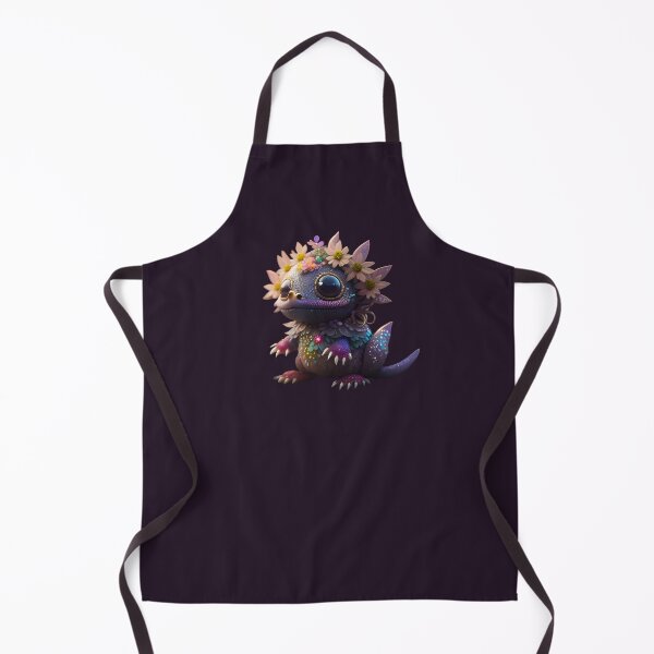 Item preview, Little purple floral creature | ai art designed and sold by marjessas-world.