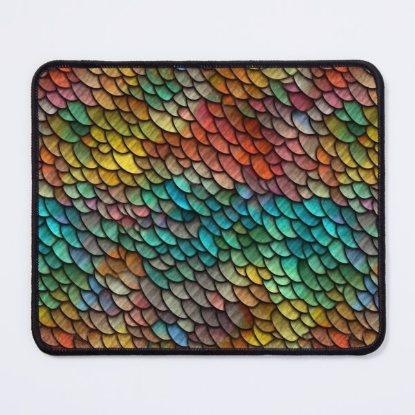 Item preview, Colorful Dragon skin texture pattern - fantasy creature fairy tale designed and sold by Fantasy Cache.