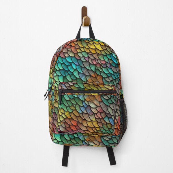 Item preview, Colorful Dragon skin texture pattern - fantasy creature fairy tale designed and sold by Fantasy Cache.