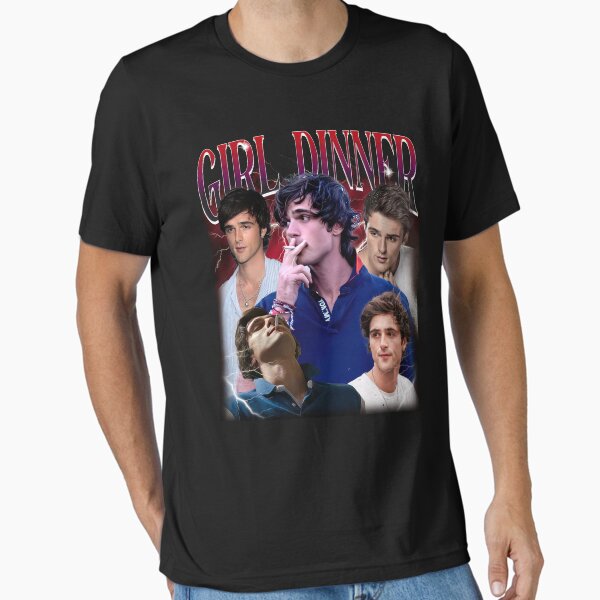 Vista previa del artículo con la obra «Cena de chicas Jacob Elordi 90s», diseñado y vendido por wunreita.