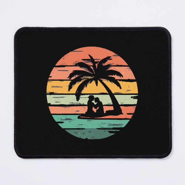 Item preview, Vintage colors sunset and couple in love designed and sold by desinganddecor.