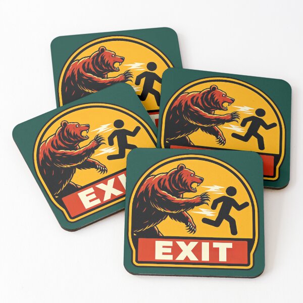 Item preview, Exit Pursued By Bear 2 ⭐⭐⭐⭐⭐ designed and sold by Retr0Tshirts.