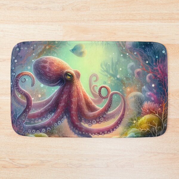 Item preview, Marinelife Octopus designed and sold by RubisLeaf.