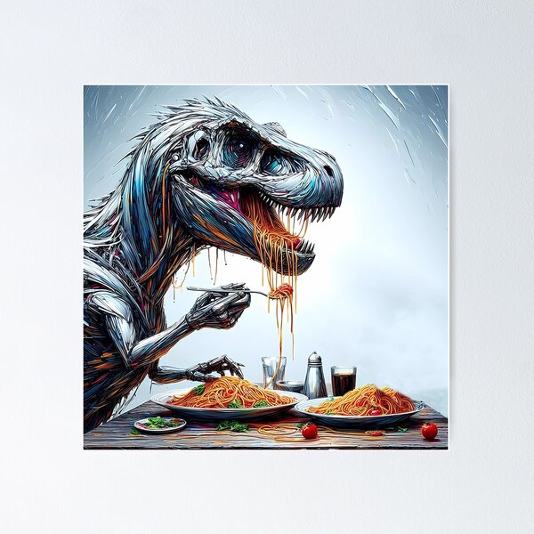 Item preview, Espaguetis T-Rex designed and sold by TrexAmbassador.