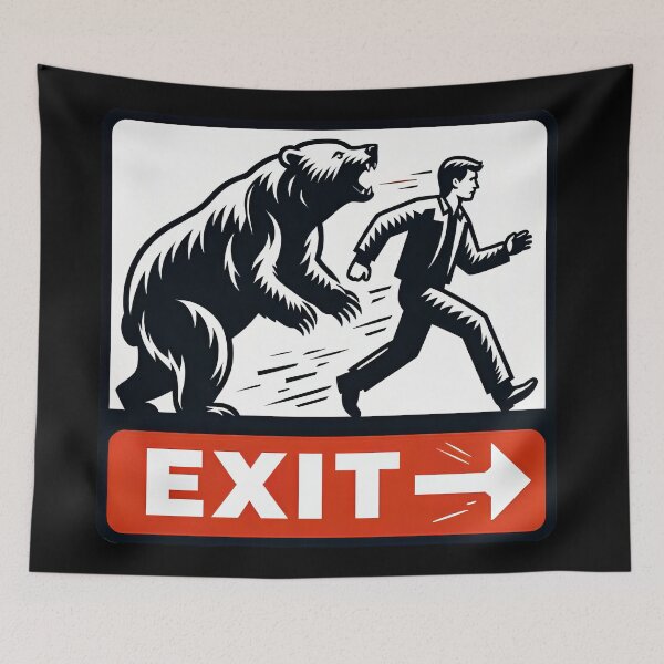 Item preview, ⭐⭐⭐Exit Pursued By Bear 3 ⭐⭐⭐ designed and sold by Retr0Tshirts.
