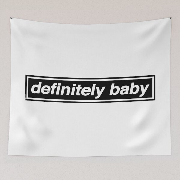 Item preview, DEFINITELY BABY - Rock n Roll Star Britpop Baby! designed and sold by phigment-art.