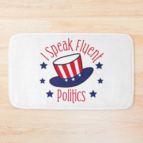 Item preview, Speak Fluent Politics, political lovers, Sarcastic Sayings designed and sold by abdelhak2005.
