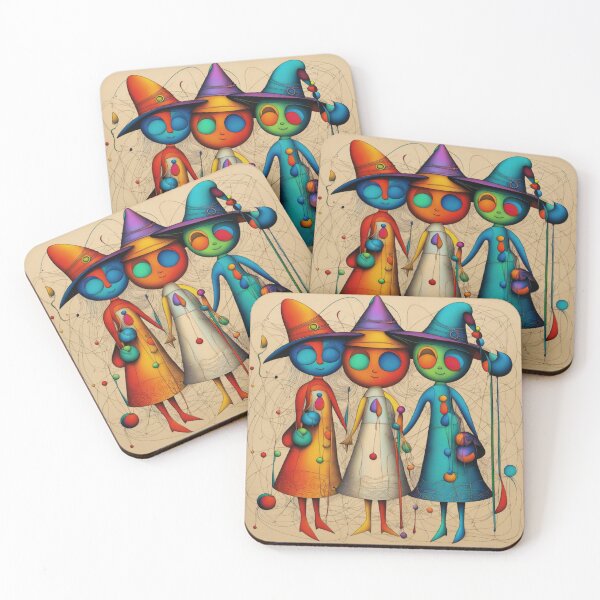 Item preview, Meet The Enchanting Trio Of Modern Witch Sisters designed and sold by Owl-o-the-wisp.