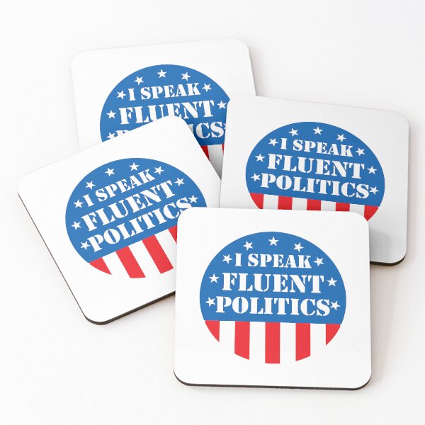 Item preview, Speak Fluent Politics, political lovers, Sarcastic Sayings designed and sold by abdelhak2005.