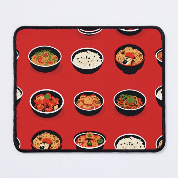 Item preview, A Celebration of Street Food: A Seamless Pattern of Global Fare designed and sold by overheadclick.