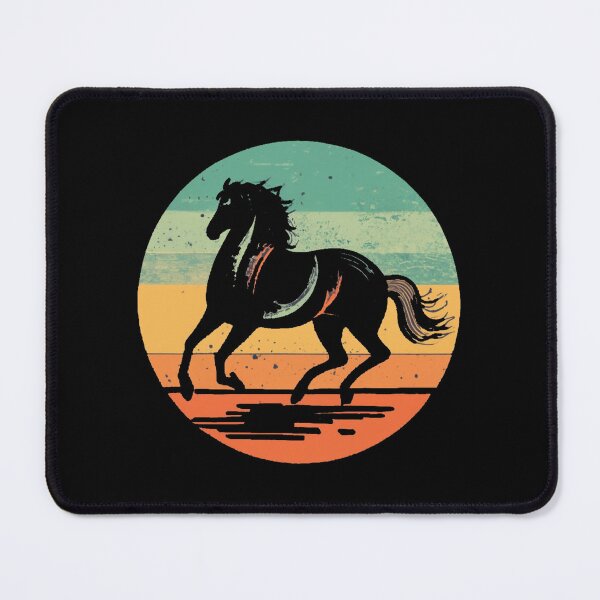 Item preview, Vintage colors sunset and horse designed and sold by desinganddecor.