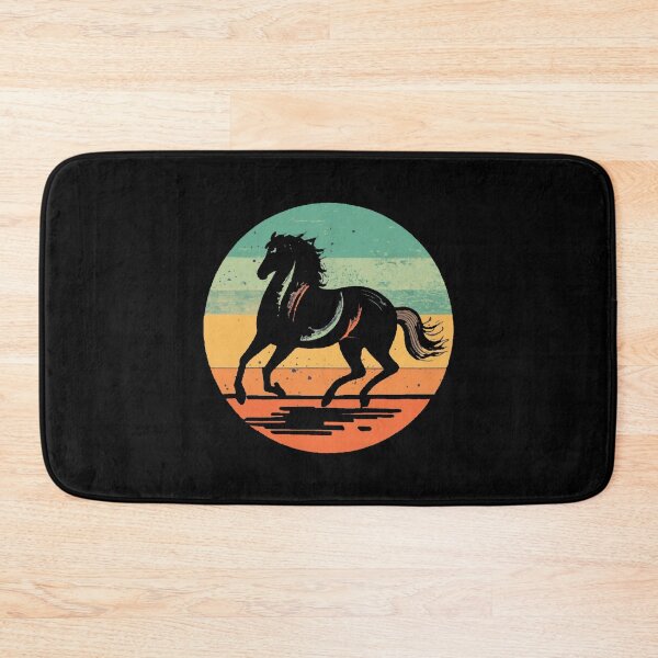 Item preview, Vintage colors sunset and horse designed and sold by desinganddecor.