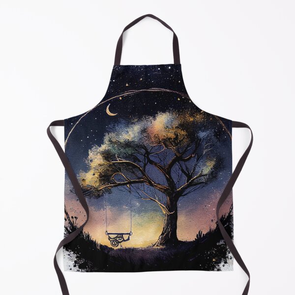 Item preview, Starry Night Tree With a Swing designed and sold by Peek-Designs.