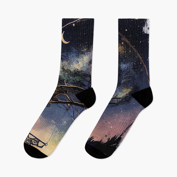 Item preview, Starry Night Tree With a Swing designed and sold by Peek-Designs.