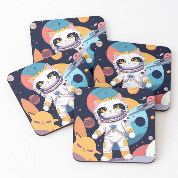 Item preview, a kitty in space designed and sold by hobikeyfimartdijital.