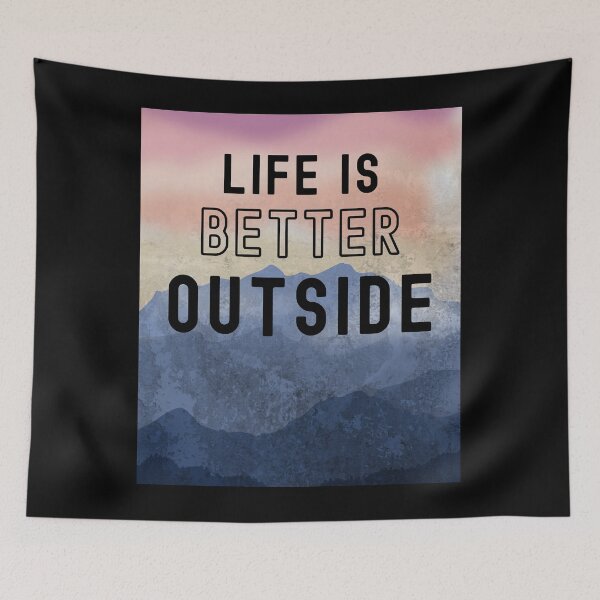 Item preview, Life Is Better Outside designed and sold by slicksquid.