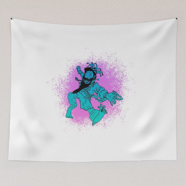 Item preview, The Deranged King (Blue on Purple) : A Fantasy Character designed and sold by McNerdic.