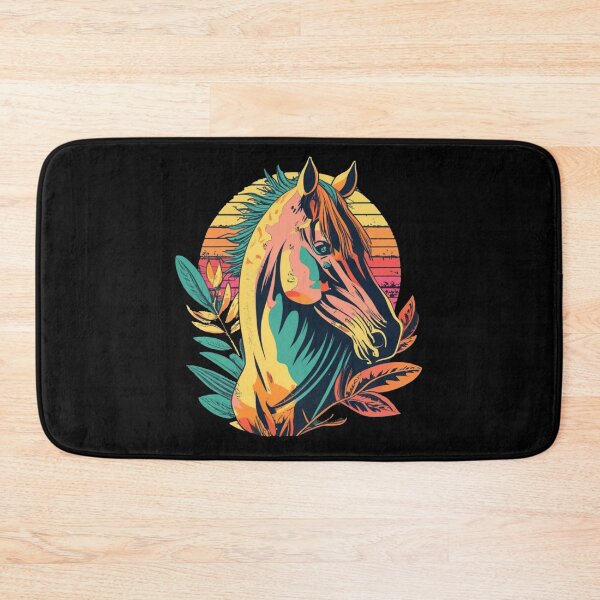 Item preview, Vintage colors sunset and horse designed and sold by desinganddecor.