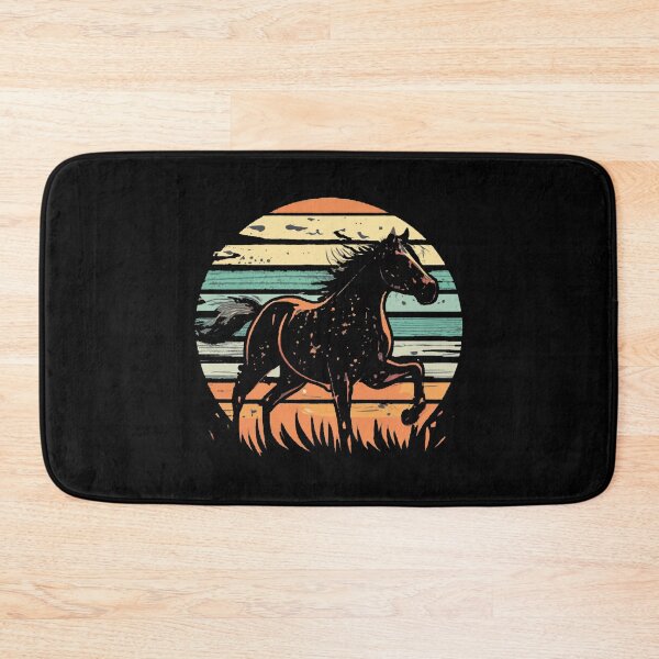Item preview, Vintage colors sunset and horse designed and sold by desinganddecor.