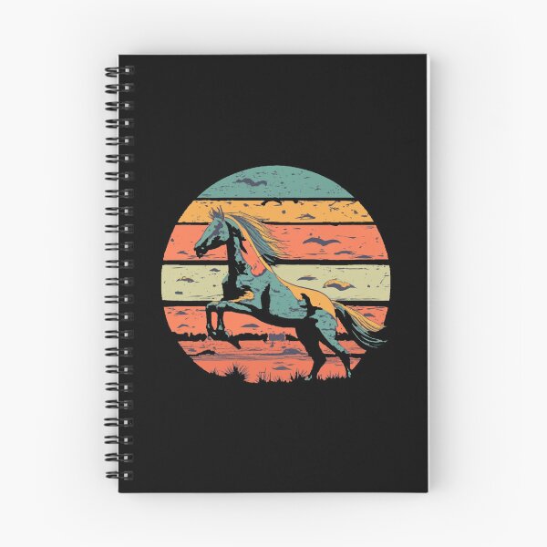 Item preview, Vintage colors sunset and horse designed and sold by desinganddecor.