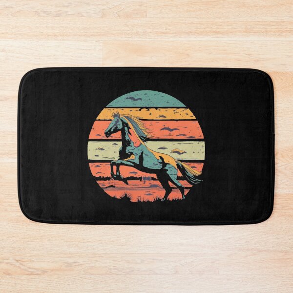 Item preview, Vintage colors sunset and horse designed and sold by desinganddecor.
