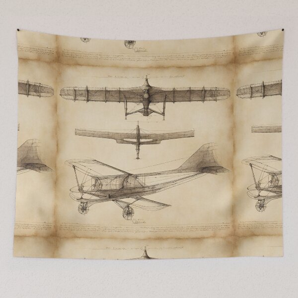 Item preview, Plane project like Leonardo designed and sold by MyCraftForYOU.