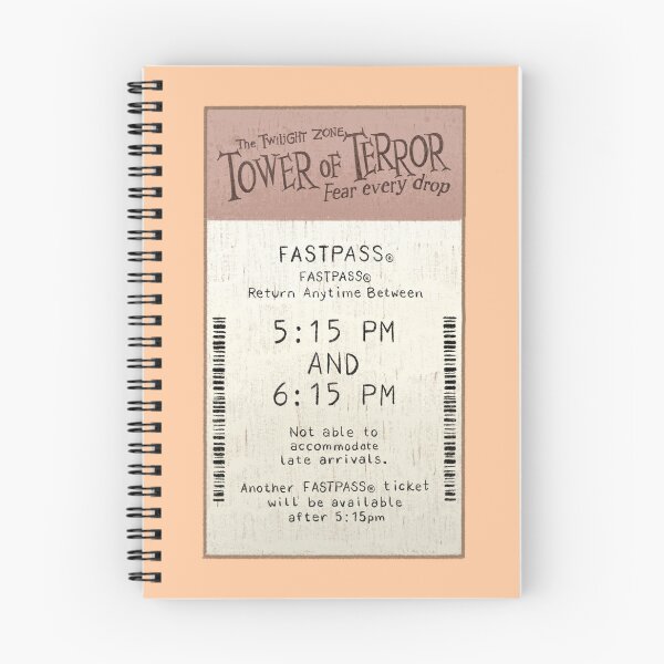 Item preview, Tower of Terror Fastpass designed and sold by Ohmera.