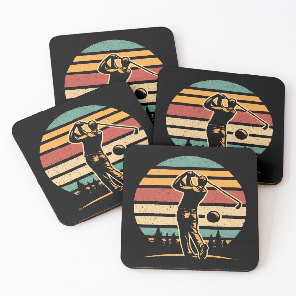 Item preview, Vintage colors sunset and golf designed and sold by desinganddecor.