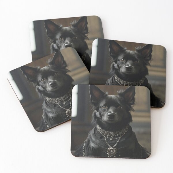 Item preview, Shadow Chic: The Goth Canine Elegance designed and sold by DoggyDream.