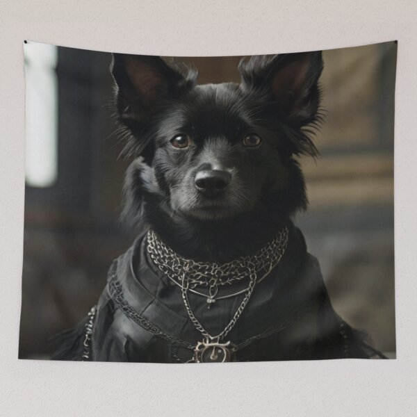 Item preview, Shadow Chic: The Goth Canine Elegance designed and sold by DoggyDream.