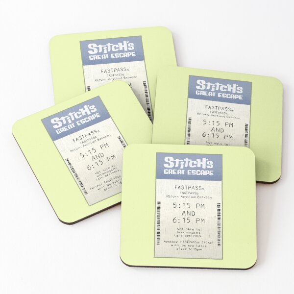 Item preview, Stitch’s Great Escape Fastpass designed and sold by Ohmera.