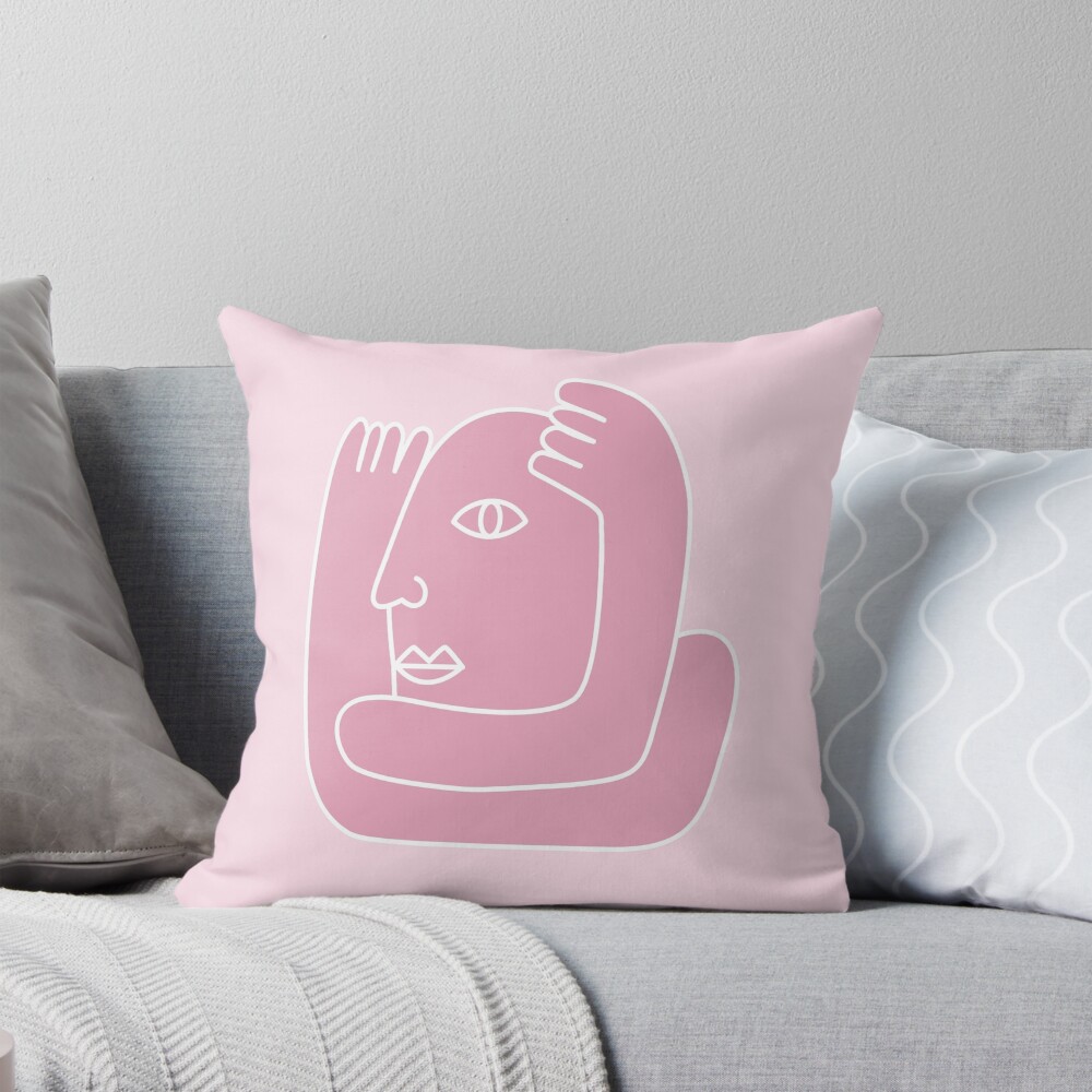 Item preview, Throw Pillow designed and sold by emmafraserart.