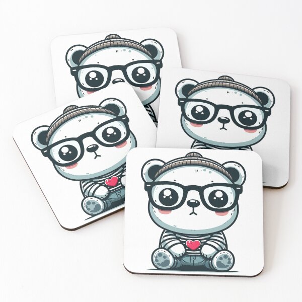 Item preview, funny bear specs designed and sold by maheart83.