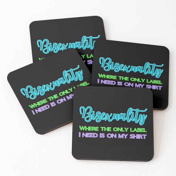 Item preview, Bisexuality - where only label I need is on my shirt designed and sold by UnCoverDesign.