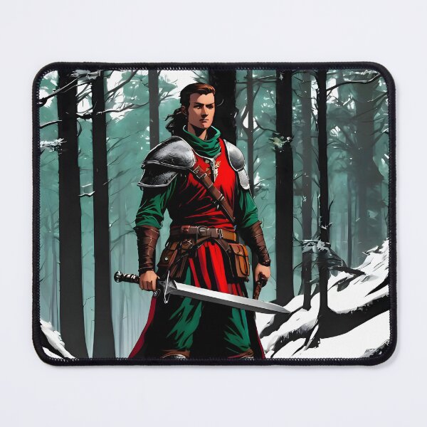 Item preview, Ranger In The Snow Covered Woods designed and sold by AIncredible.