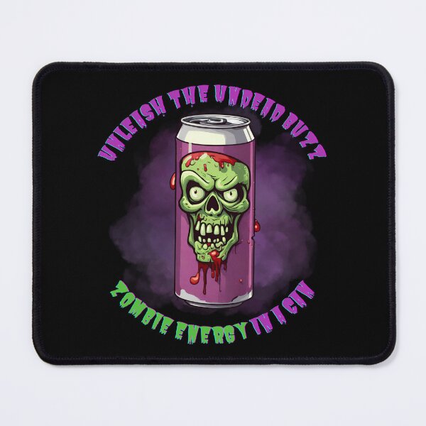 Item preview, Zombie energy drink ad "Unleash the undead buzz" designed and sold by Zombieman22.