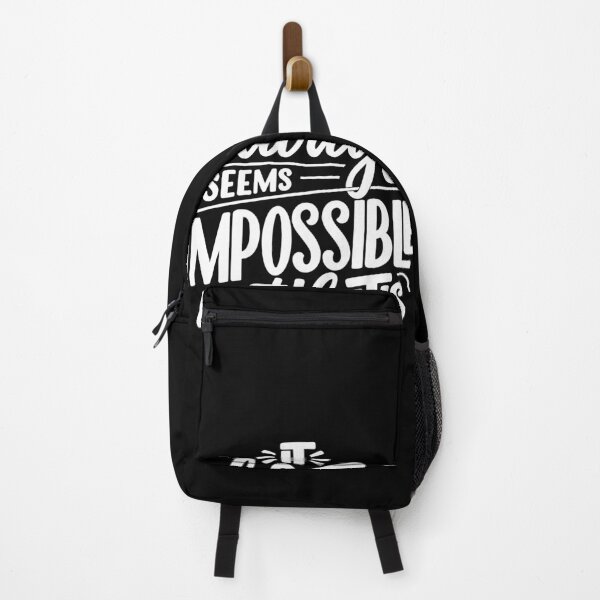 Item preview, From Impossible to Achieved - Inspirational Quote Design designed and sold by Triathlongram.