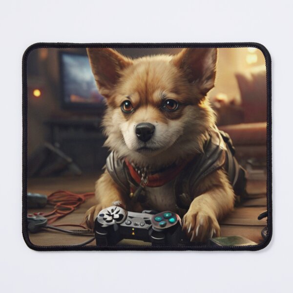 Item preview, Paws & Play: The Ultimate Gamer Dog designed and sold by DoggyDream.