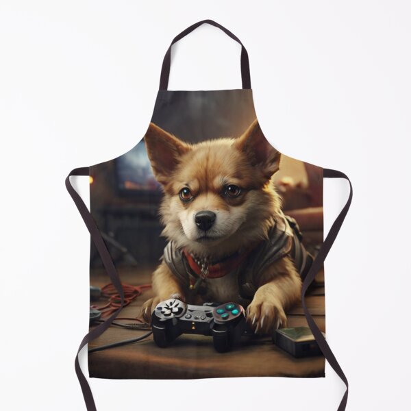 Item preview, Paws & Play: The Ultimate Gamer Dog designed and sold by DoggyDream.