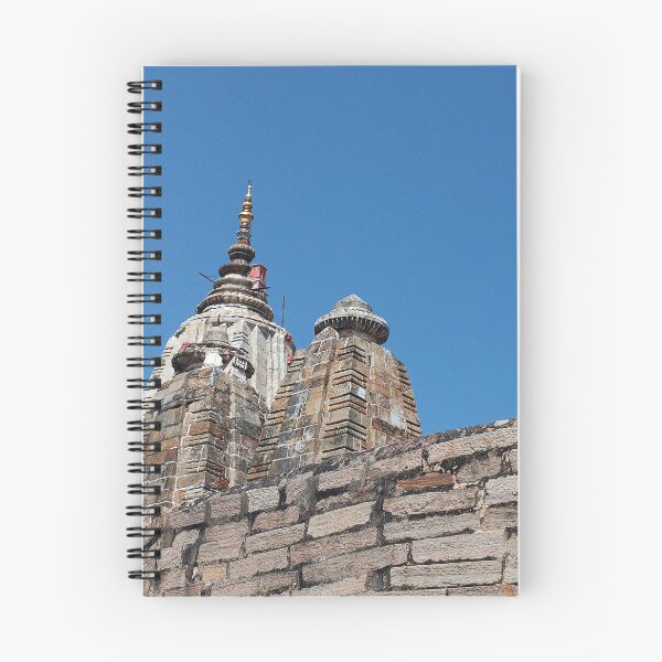 Item preview, Ram Mandir Temple on Ramtek Fort or Gad Maharashtra designed and sold by Wiggly Lines.