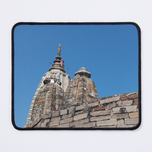 Item preview, Ram Mandir Temple on Ramtek Fort or Gad Maharashtra designed and sold by Wiggly Lines.