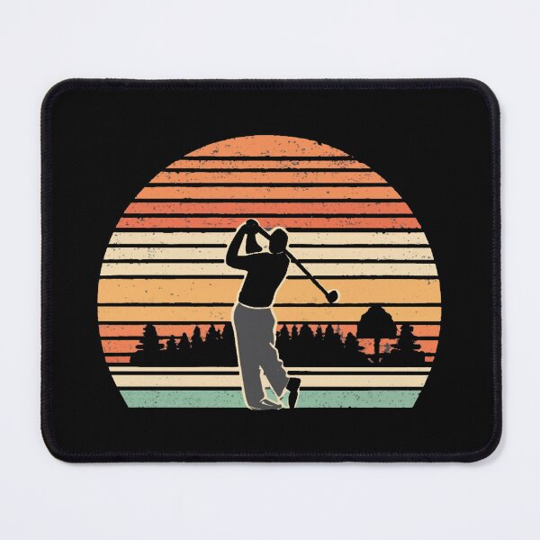 Item preview, Vintage colors sunset and golfer designed and sold by desinganddecor.
