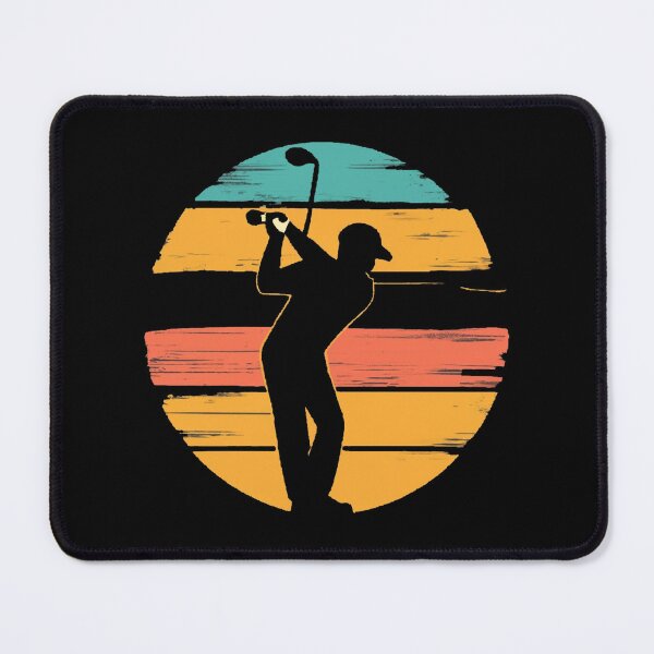 Item preview, Vintage colors sunset and golfer designed and sold by desinganddecor.
