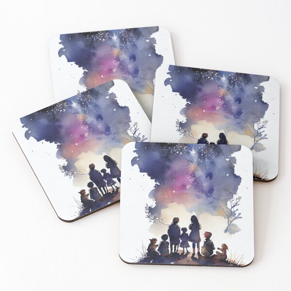 Item preview, Family Kids at Night designed and sold by Peek-Designs.