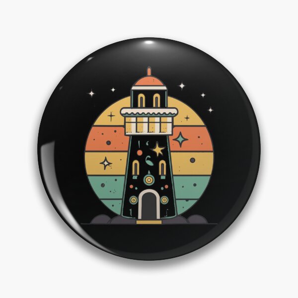 Item preview, Vintage colors sunset and Lighthouse designed and sold by desinganddecor.