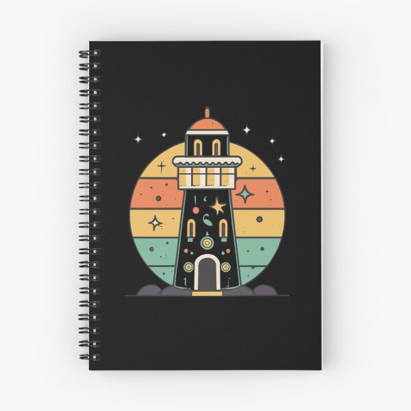 Item preview, Vintage colors sunset and Lighthouse designed and sold by desinganddecor.