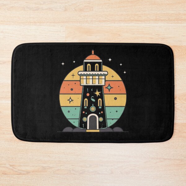 Item preview, Vintage colors sunset and Lighthouse designed and sold by desinganddecor.