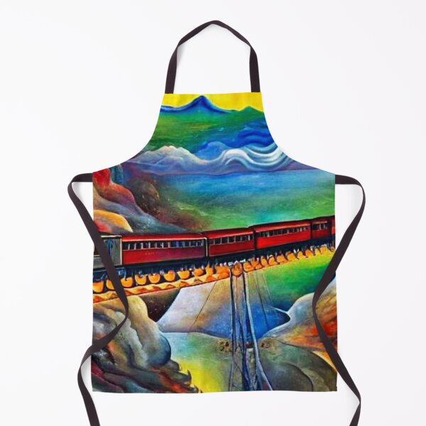 Item preview, Train crossing ravine 1 designed and sold by George Hutton Hunter.